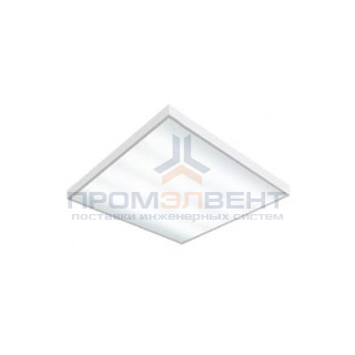 Светодиодный светильник "ВАРТОН" офисный встраиваемый 595*595*50 мм 36 ВТ 4000К с функцией аварийного освещения класс защиты IP40