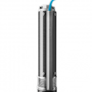 Насос скважинный Aquario ASP 5B-120-100BE - 3,0 кВт (однофазный, Hmax 120 м, Qmax 83 л/мин,каб 1,5м)