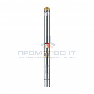 Насос скважинный WATERSTRY 3ST 3-90 (1,5 кВт, Hmax 108 м, Qmax 90 л/мин, 1х230В, кабель 1м.)