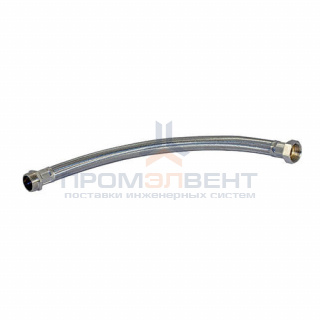 Шланг прямой в металлооплетке UNIPUMP - 1"x1" (НР-ВР), длина 800 мм