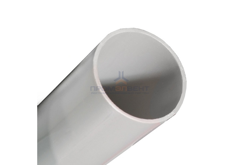 Труба ПВХ жёсткая гладкая DKC д.25мм, лёгкая, цвет серый [3м/шт, уп.60м]